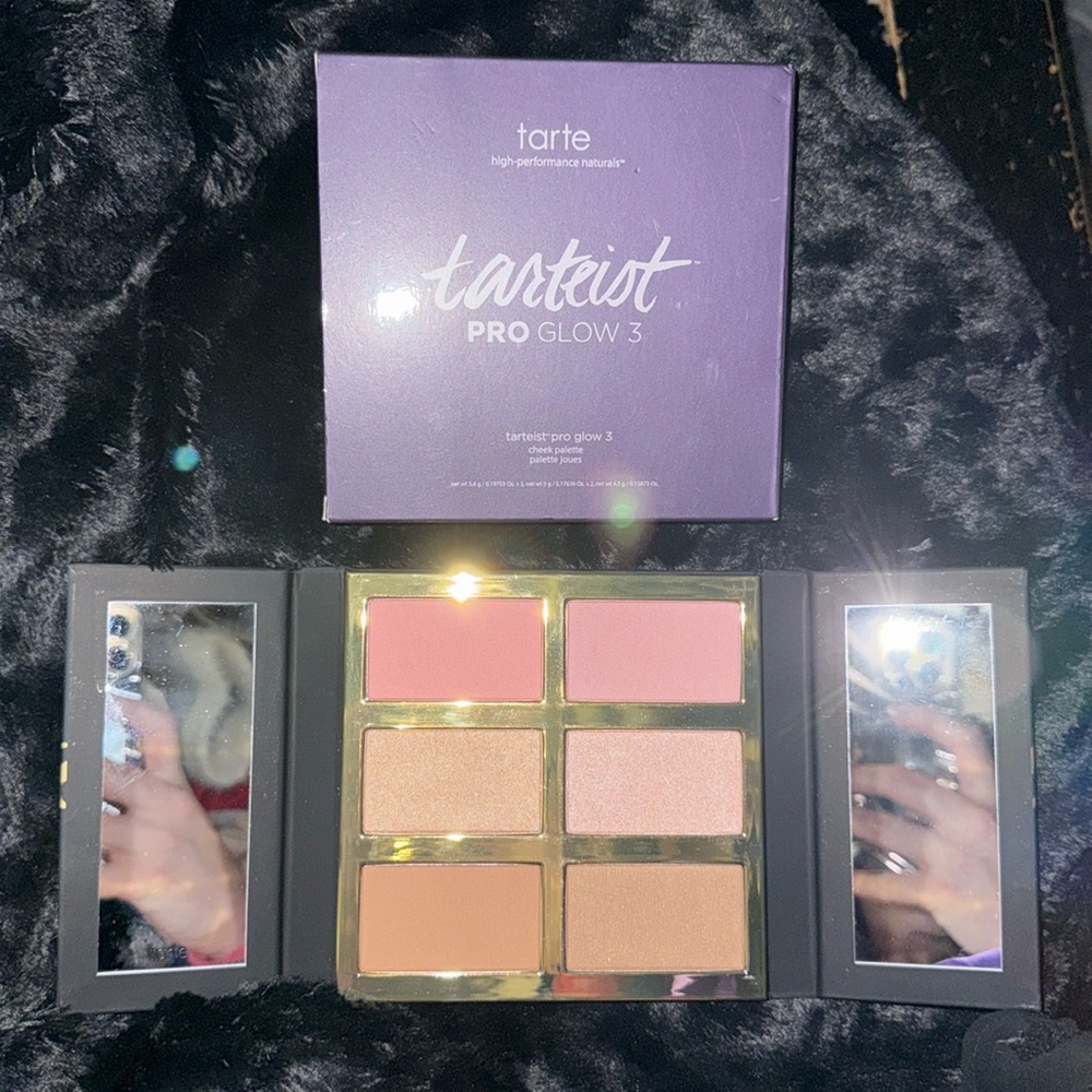 Tarte tartiest pro glow 3 cheek palette